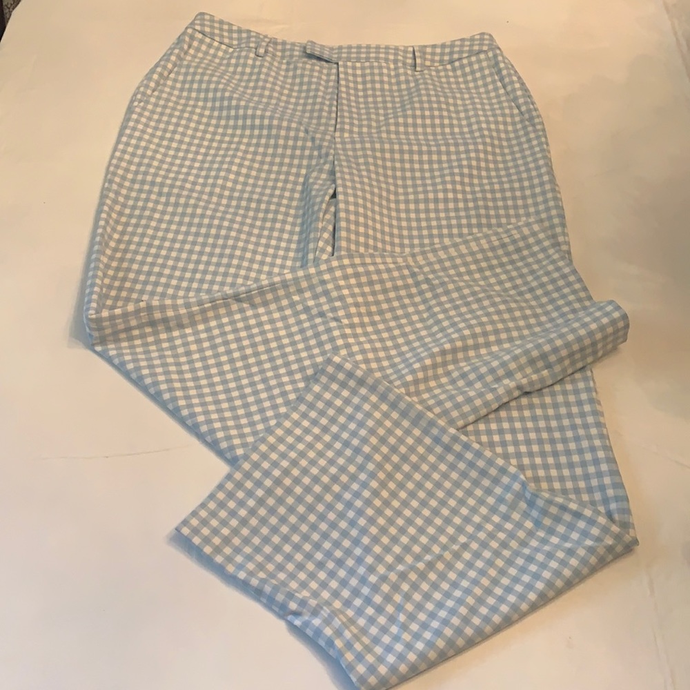 Vintage Nine West Gingham Pant. Size 12